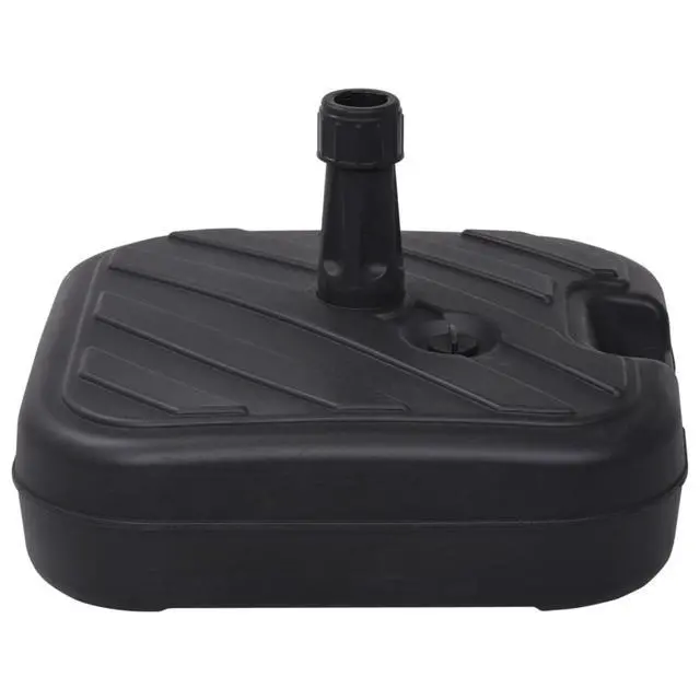 Alt view image 15 of 20 - vidaXL Outdoor Umbrella Base Patio Parasol Stand Parasol Base Garden Porch Black