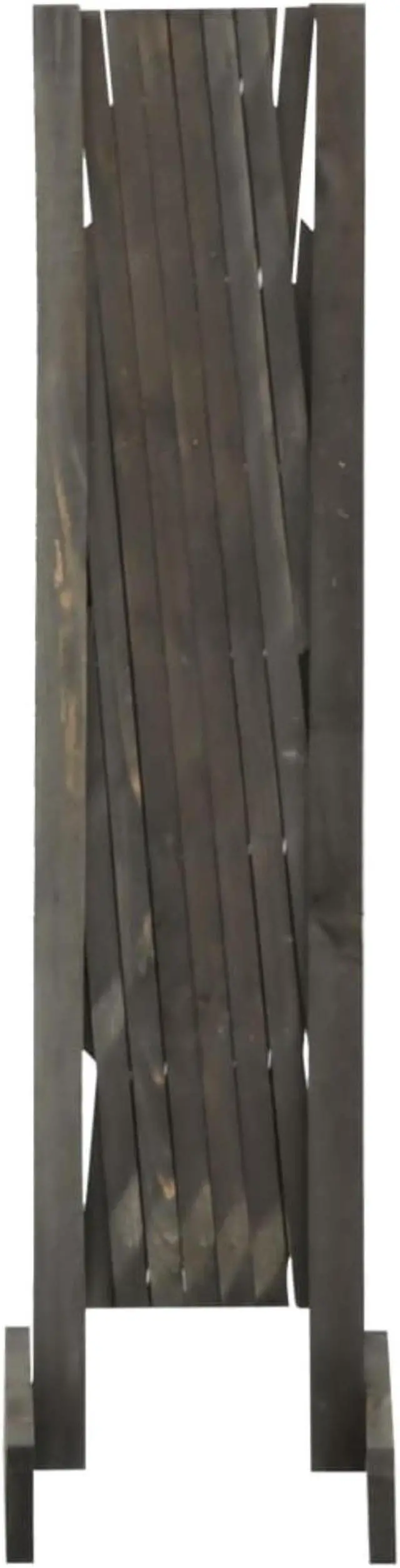 Alt view image 13 of 13 - vidaXL Trellis Fence Garden Trellis Lattice Gray 47.2"x35.4" Solid Firwood