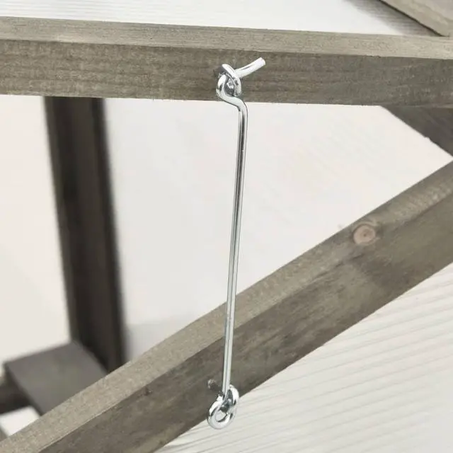 Alt view image 13 of 14 - vidaXL Greenhouse Outdoor Grow House Green House for Plant Growing Firwood