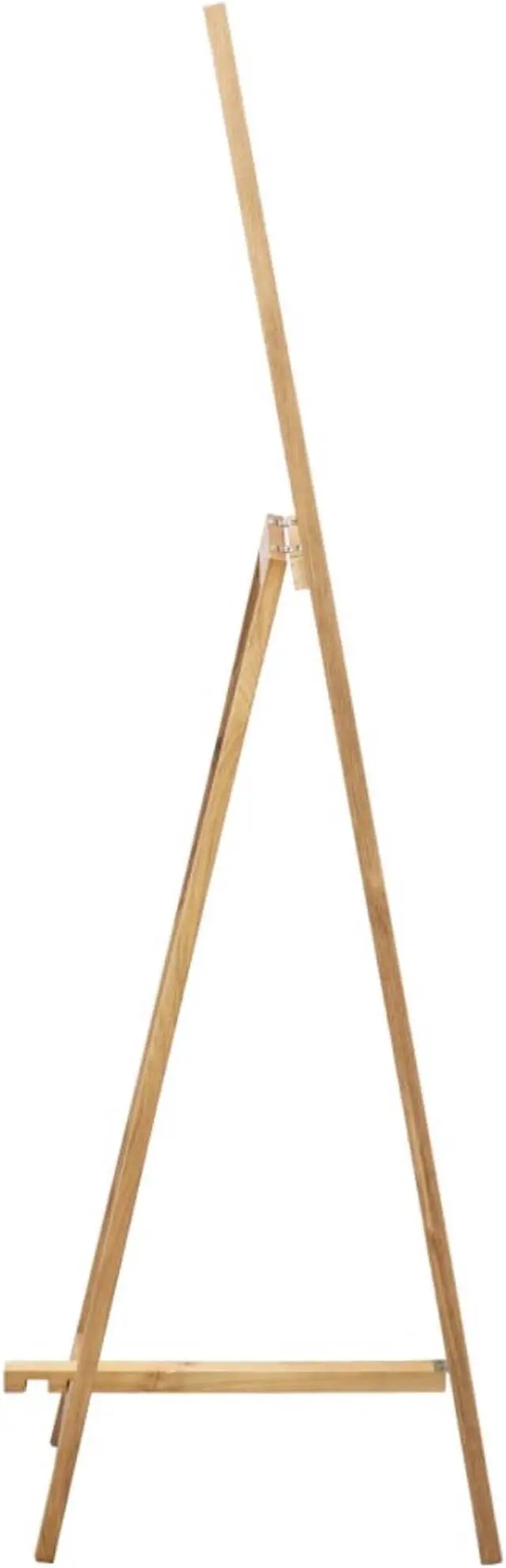 Alt view image 13 of 13 - vidaXL Floor Mirror Vanity Standing Mirror Full Length Mirror Solid Oak Wood