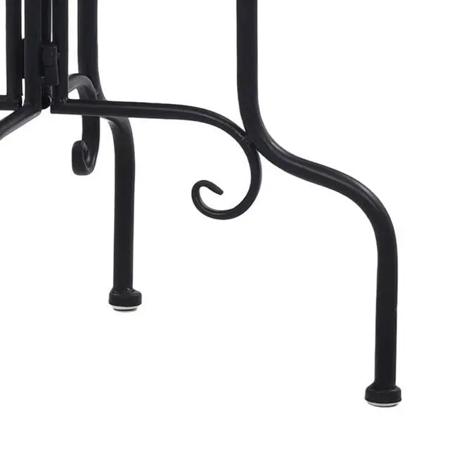 Alt view image 14 of 14 - vidaXL Side Table Patio Plant Table Stand Flower Pot Stand Terracotta Ceramic