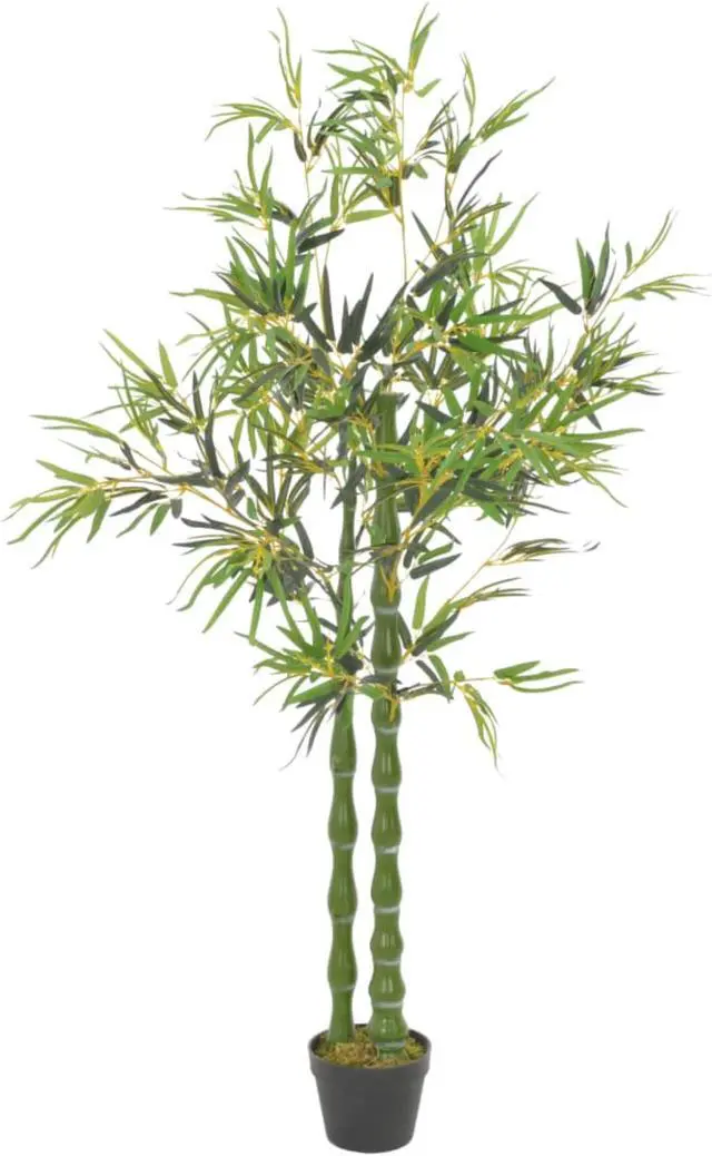 Main image of vidaXL Artificial Plant Bamboo with Pot Green 63"