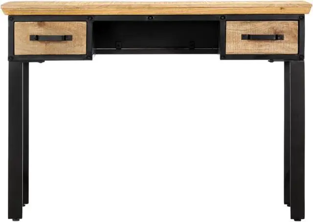 Alt view image 14 of 14 - vidaXL Writing Table Computer Desk Home Office Study Table Solid Mango Wood