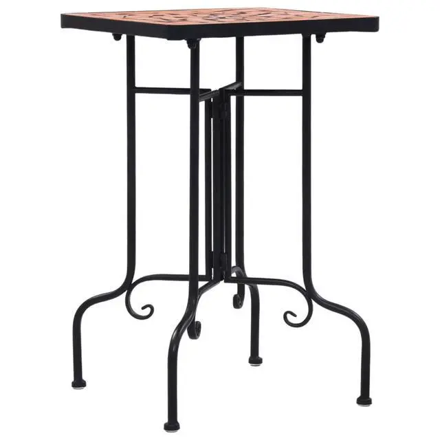 Alt view image 13 of 14 - vidaXL Side Table Patio Plant Table Stand Flower Pot Stand Terracotta Ceramic