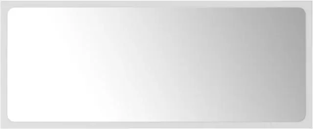 Alt view image 10 of 11 - vidaXL Mirror Vanity Mirror Wall Mounted Bath Mirror White Engineered Wood