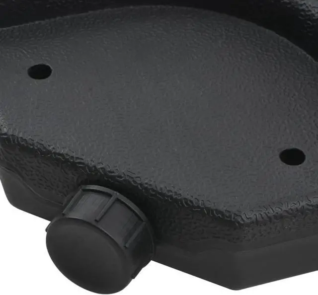 Alt view image 8 of 10 - vidaXL Umbrella Base Patio Parasol Stand Parasol Base for Garden Porch Black