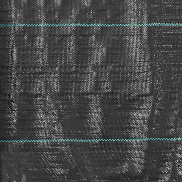Alt view image 7 of 14 - vidaXL Weed Membrane Landscape Fabric Weed Control Cloth PP 6.6'x164' Black