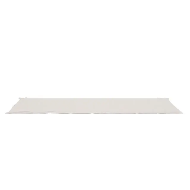 Alt view image 13 of 19 - vidaXL Garden Bench Cushion Cream 200x50x4 cm Oxford Fabric