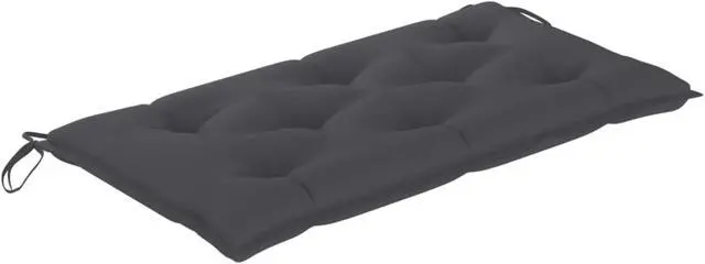 Alt view image 10 of 13 - vidaXL Bench Cushion Water Repellent Seat Cushion Anthracite Oxford Fabric