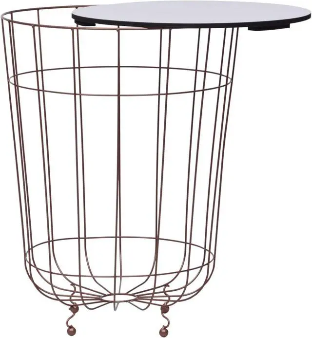 Alt view image 12 of 13 - vidaXL Coffee Table Round End Table Living Room Side Table Gold 15.7 Inch