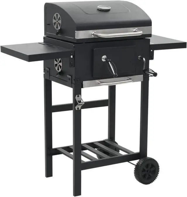 Alt view image 8 of 11 - vidaXL Barbecue Grill Charcoal Grill BBQ Grill for Outdoor Camping Picnic