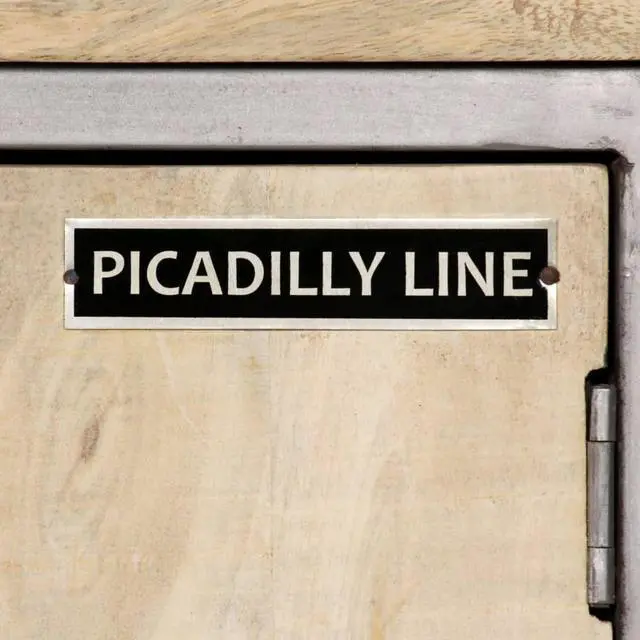 Alt view image 14 of 19 - vidaXL Sideboard Buffet Console Cabinet for Kitchen Solid Wood Mango and Steel