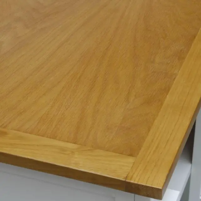 Alt view image 11 of 19 - vidaXL Sideboard Kitchen Cabinet with 3 Drawers and 3 Doors Solid Wood Oak
