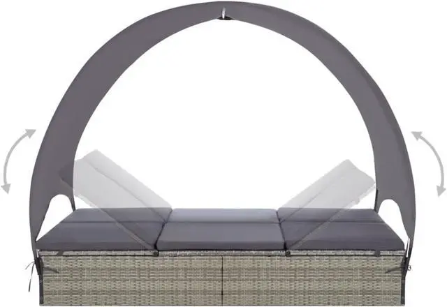 Alt view image 10 of 14 - vidaXL Raised Garden Bed Anthracite Galvanized Steel Planter Flower Outdoor