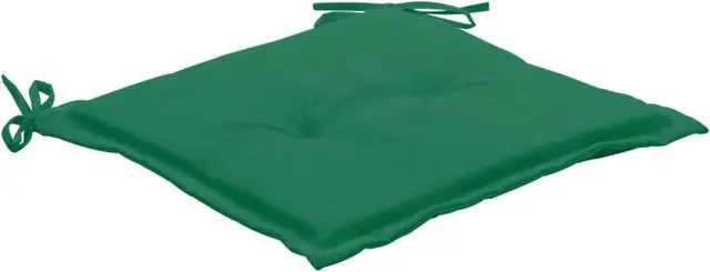 Alt view image 12 of 15 - vidaXL Chair Cushion 2 Pcs Outdoor Patio Seat Cushion Green Oxford Fabric