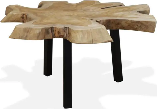 Alt view image 12 of 14 - vidaXL Coffee Table End Table for Living Room Bedroom Furniture Genuine Teak