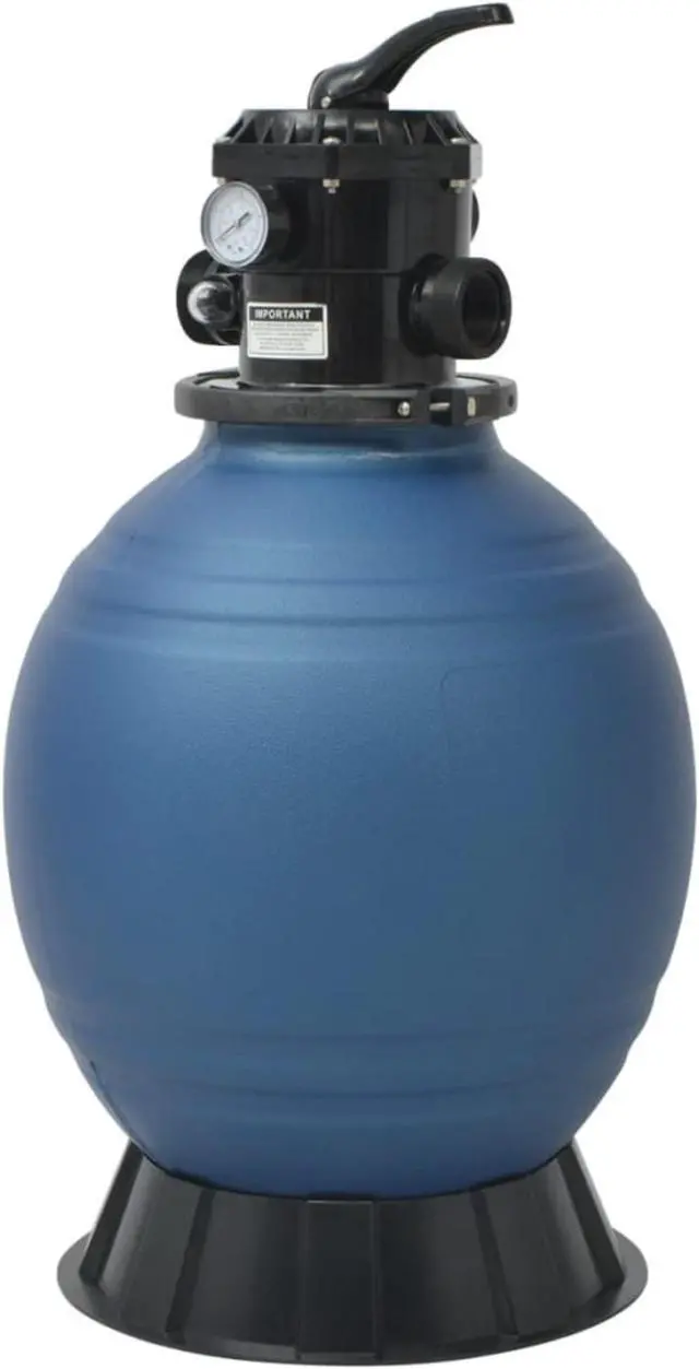 Alt view image 8 of 14 - vidaXL Pool Sand Filter Sand Filter for Above Ground Pool with 6 Position Valve