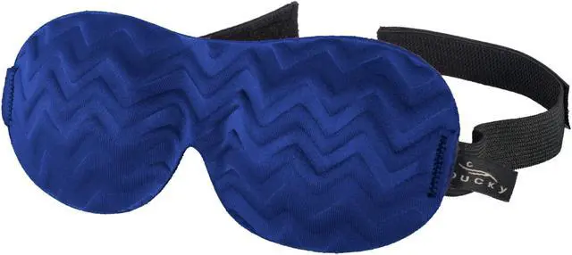 Main image of Bucky Chevron Sleep Eye Mask - Navy