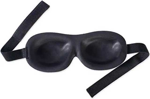 Alt view image 2 of 3 - Bucky Chevron Sleep Eye Mask - Navy