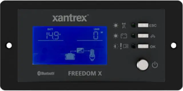 Alt view image 2 of 14 - XANTREX FREEDOM X & XC REMOTE PANEL WITH BLUETOOTH AND 25'