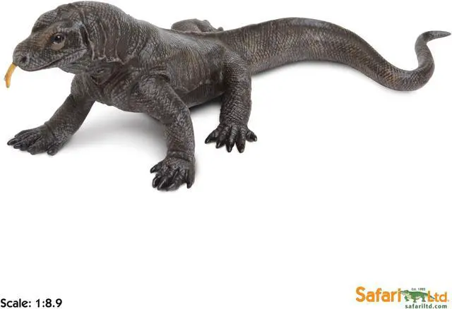 Alt view image 5 of 5 - Safari LTD Incredible Creatures Komodo Dragon