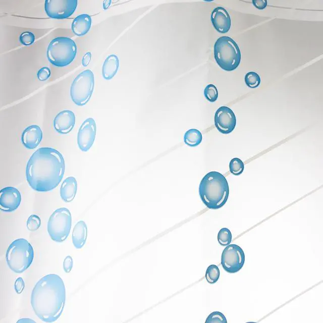 Main image of Blue Bubble Shower Curtain