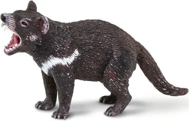 Alt view image 2 of 3 - Safari Ltd. Wild Safari Wildlife - Tasmanian Devil - Quality construction from Phthalate, Lead and BPA Free Materials - for Ages 3 and Up