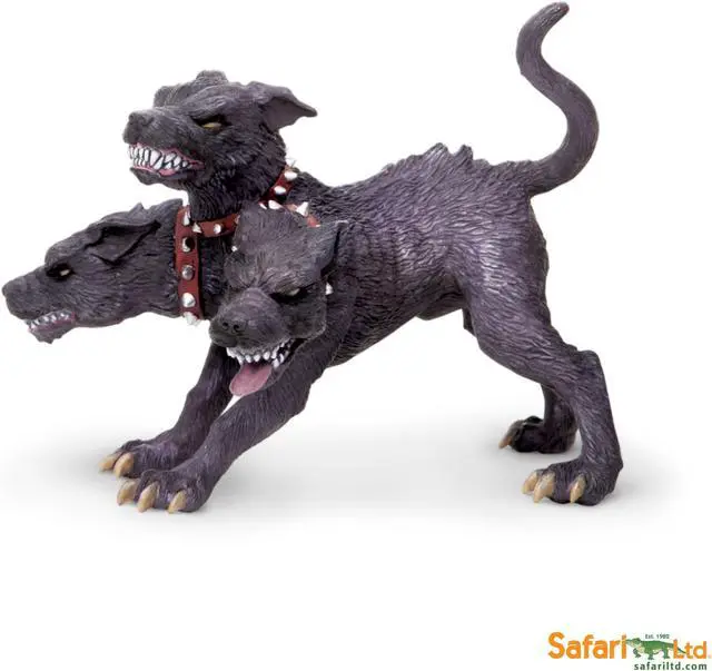 Alt view image 8 of 8 - Mythical Realms Cerberus Safari Ltd New Educational Kids Toy Figure