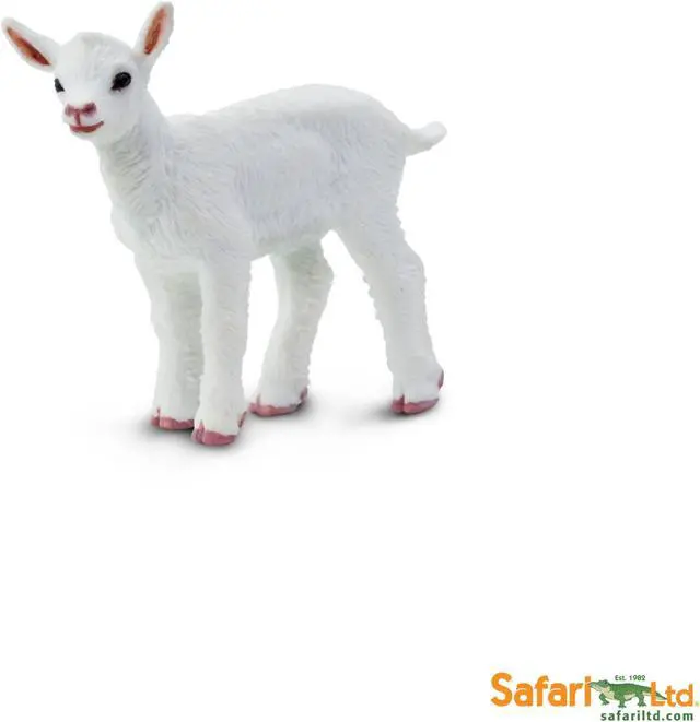 Alt view image 8 of 9 - Safari Ltd Kid Goat Hand Painted Educational Miniature