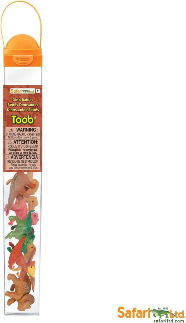 Alt view image 14 of 14 - Plastic Miniatures In Toobs-Dino Babies