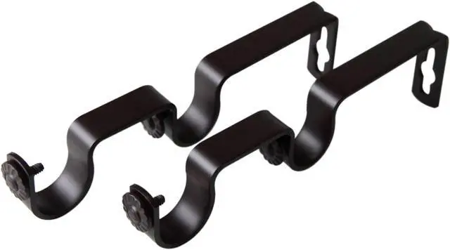 Main image of 1 Inch Double Brackets - Mahogany
