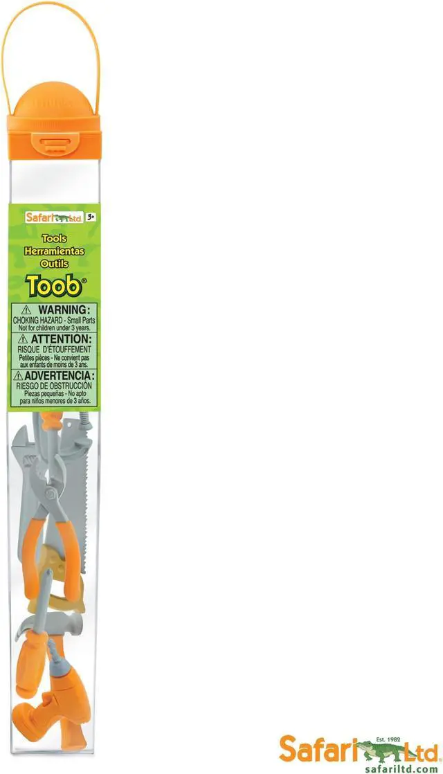 Alt view image 10 of 10 - Tools Toob Mini Figures Safari Ltd