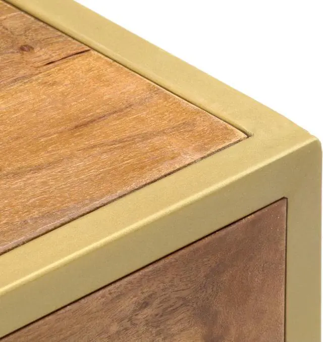 Alt view image 8 of 15 - vidaXL Cabinet Drawer Dresser Side End Table for Bedroom Solid Wood Mango