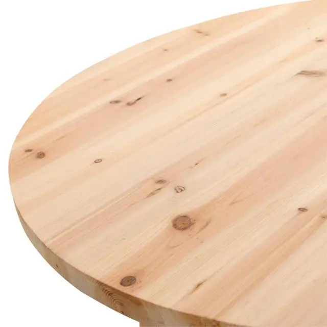 Alt view image 12 of 14 - vidaXL Solid Fir Wood Foldable Bar Table Bistro Stand Pub Breakfast Table