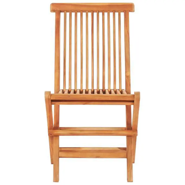 Alt view image 4 of 13 - vidaXL 3 Piece Bistro Set with Anthracite Cushions Solid Teak Wood