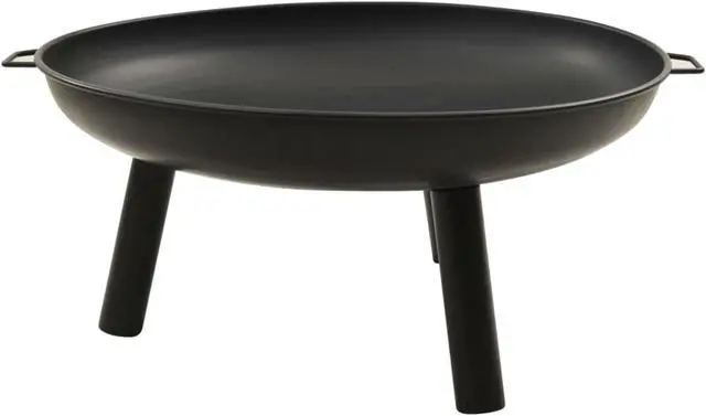 Alt view image 12 of 15 - vidaXL Fire Pit Fireplace for Camping Picnic Firebowl Outdoor Patio Steel