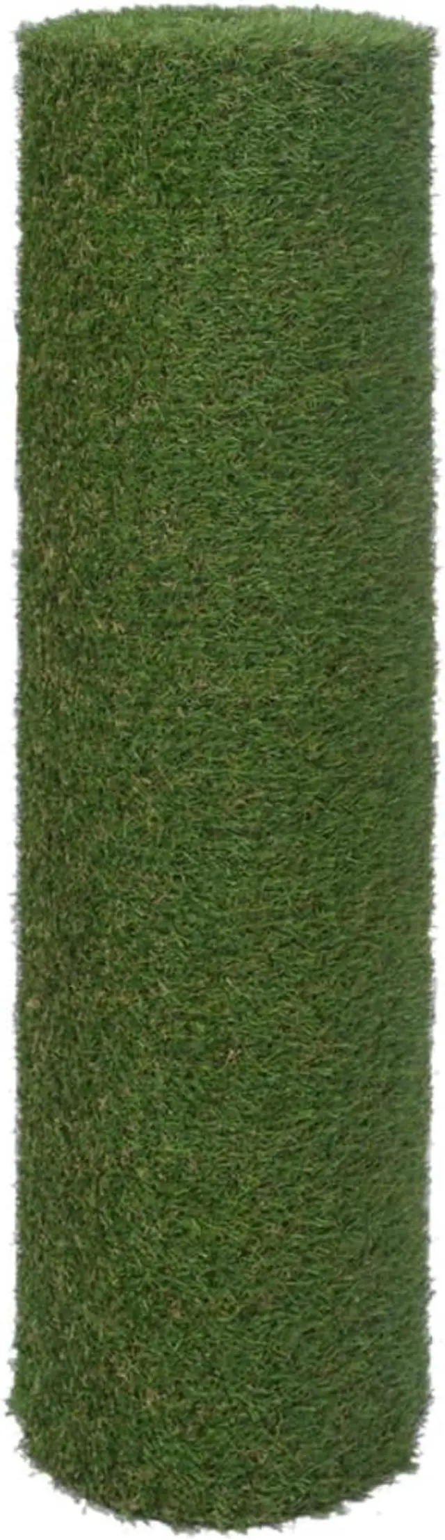 Alt view image 6 of 9 - vidaXL Artificial Grass 3.3'x26.2'/0.8" Green Grass Mat Turf Lawn Garden Patio