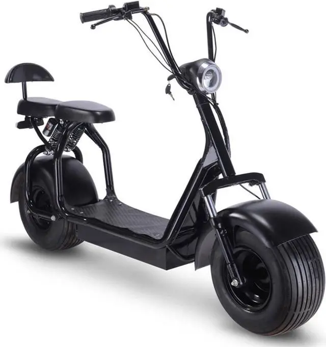 Main image of MotoTec Knockout 60v 1000w Electric Scooter Black