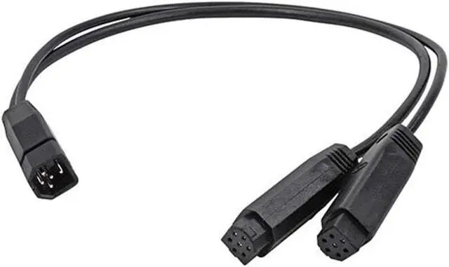 Main image of Humminbird 720101-1 9 M SIDB Y 9-Pin Side Imaging Dual Beam Splitter Cable ( Pack of 2 )