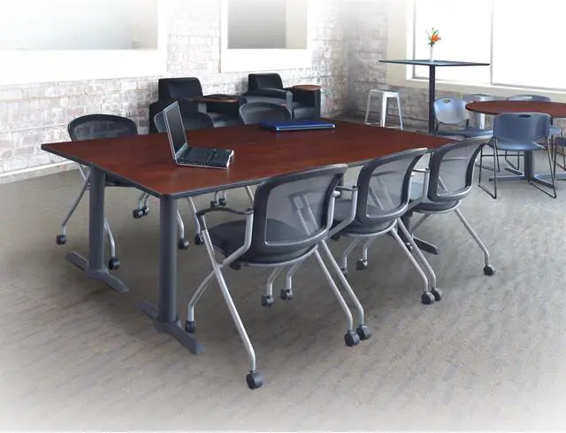 Alt view image 3 of 9 - Cadence Nesting Chair (12 pack)- Black