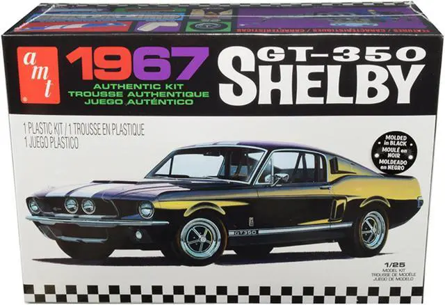 Alt view image 2 of 12 - 67 Ford Shelby Gt350 Car Model Kit