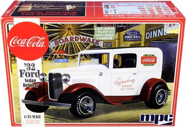 Main image of Skill 3 Model Kit 1932 Ford Sedan Delivery \Coca-Cola\ 1/25 Scale Model by MPC"""