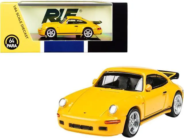 Alt view image 2 of 5 - 1987 RUF CTR Yellowbird Blossom Yellow 1/64 Diecast Model Car by Paragon