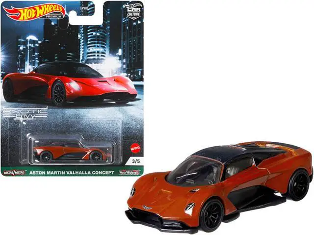 Alt view image 2 of 6 - Aston Martin Valhalla Concept "Exotic Envy" Series Diecast Model Car by Hot Wheels
