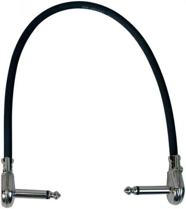Main image of 1' Patch Cable w/ Pancake Connectors (Black)