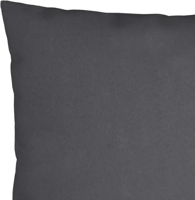 Alt view image 4 of 15 - vidaXL Throw Pillows 4 pcs Anthracite 23.6"x23.6" Fabric