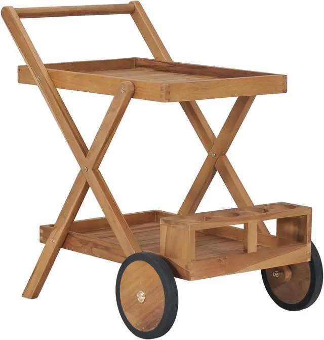 Main image of vidaXL Tea Trolley Solid Teak Wood