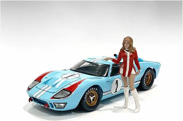 Alt view image 2 of 5 - "Race Day 2" Figurine V for 1/24 Scale Models by American Diorama