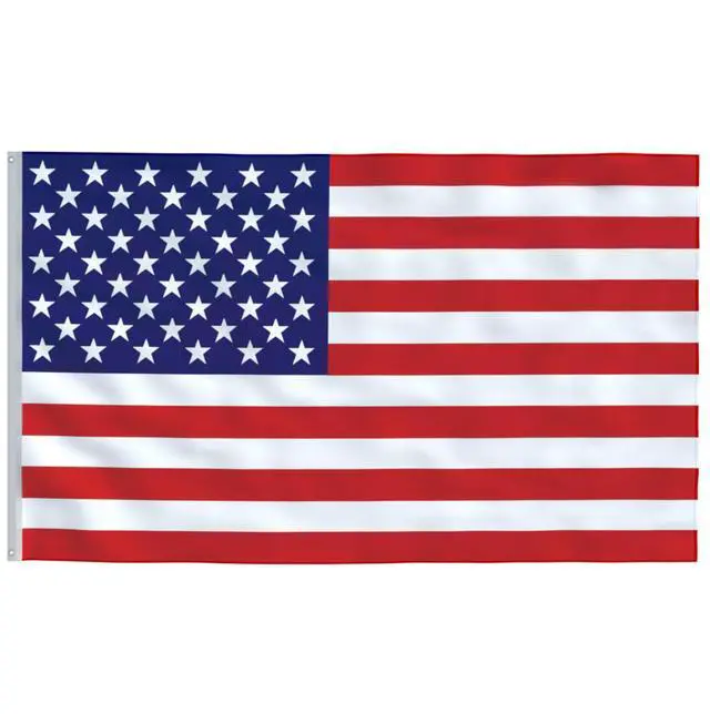 Alt view image 12 of 12 - vidaXL US Flag American Flag for Outdoor Holiday Yard Patio Garden USA Flag