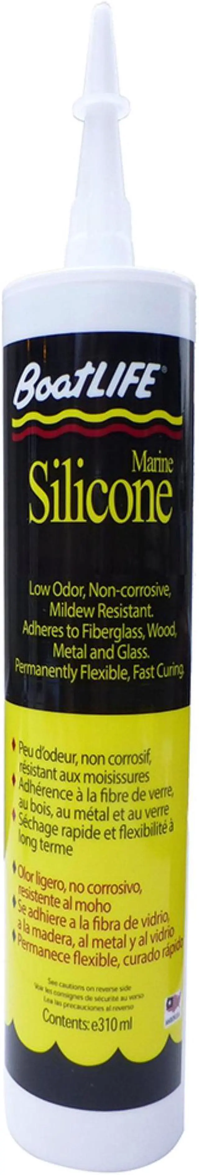 Alt view image 5 of 5 - BoatLIFE Silicone Rubber Sealant Cartridge - White